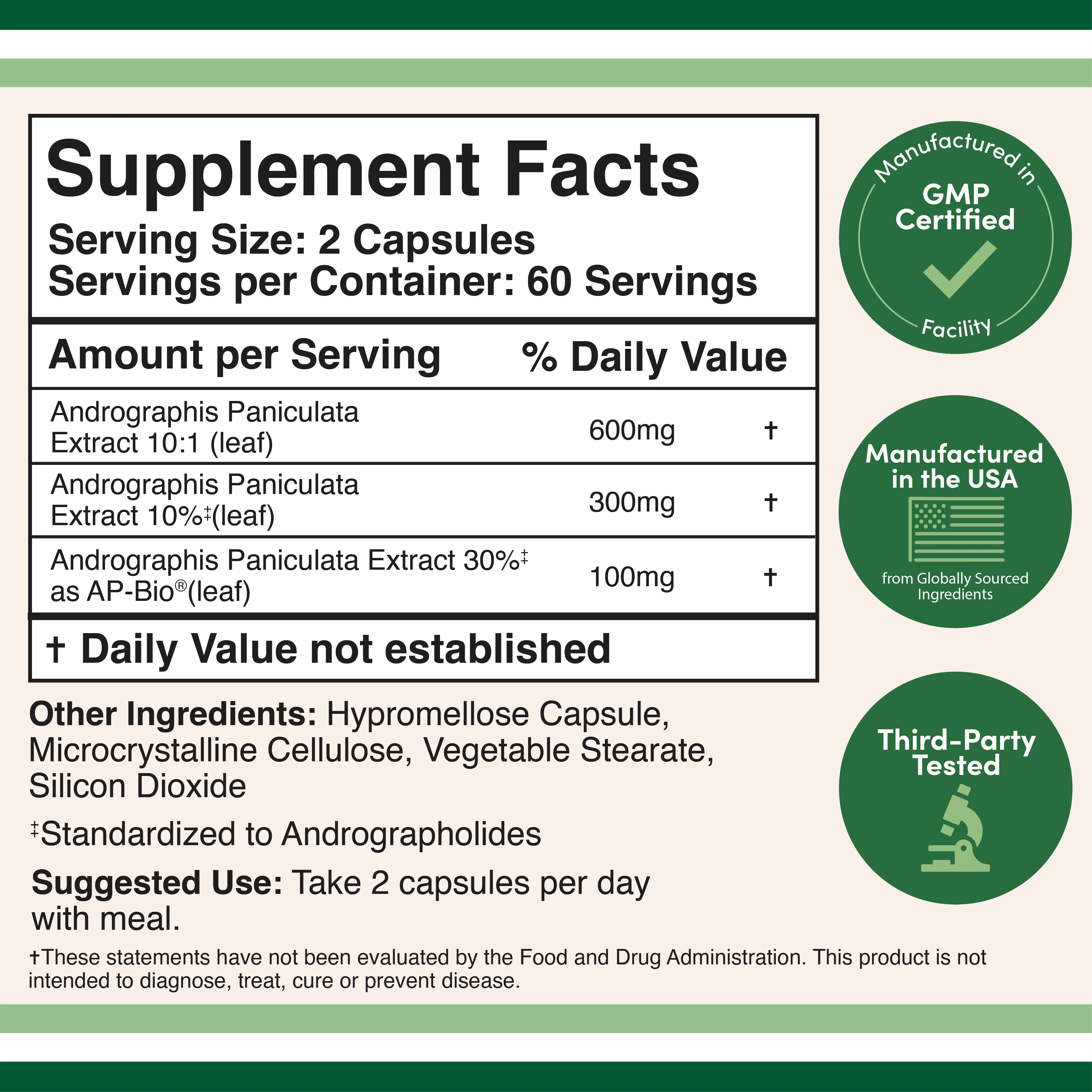 Andrographis Supplement - Image 2