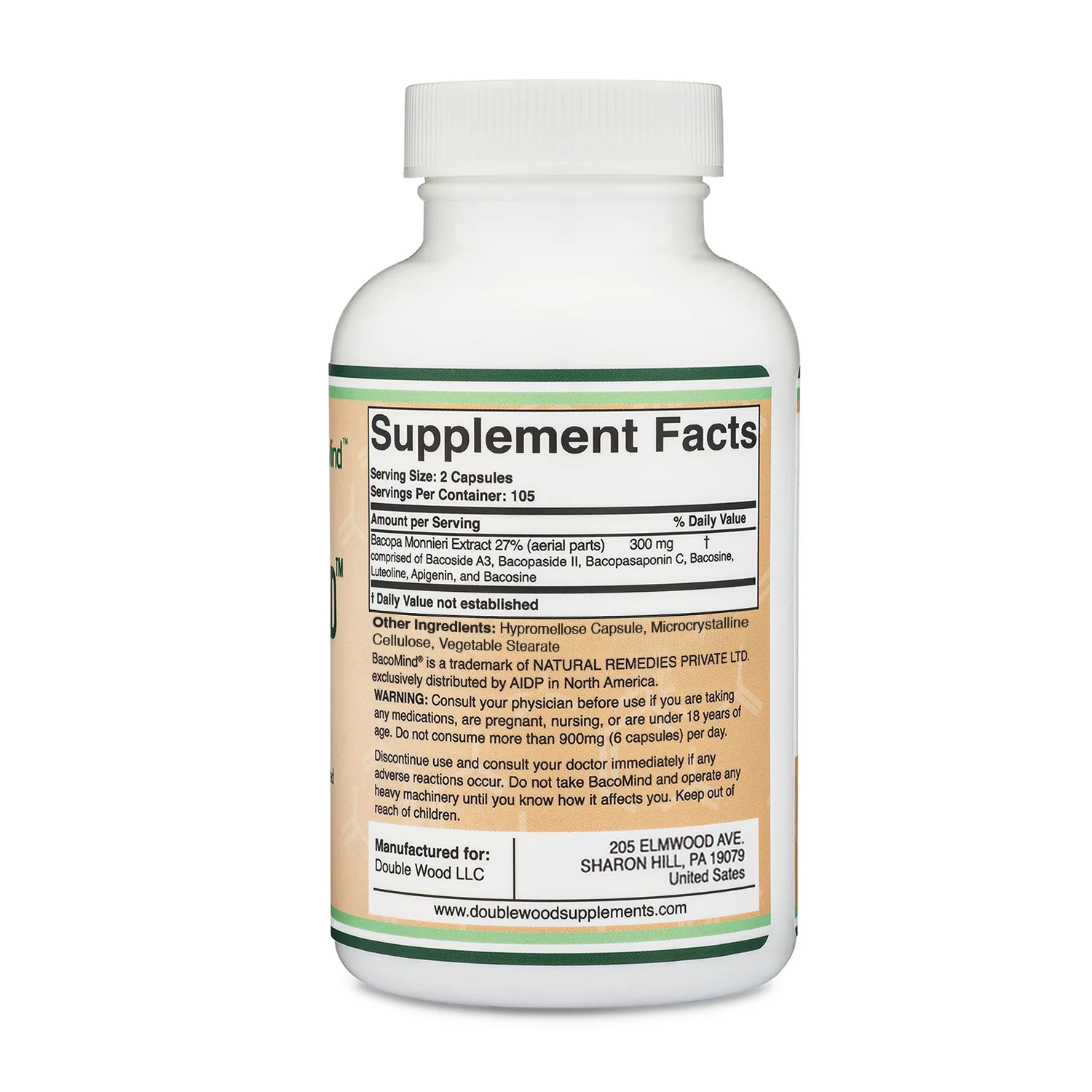 Bacomind Bacopa Extract Supplement - Image 3