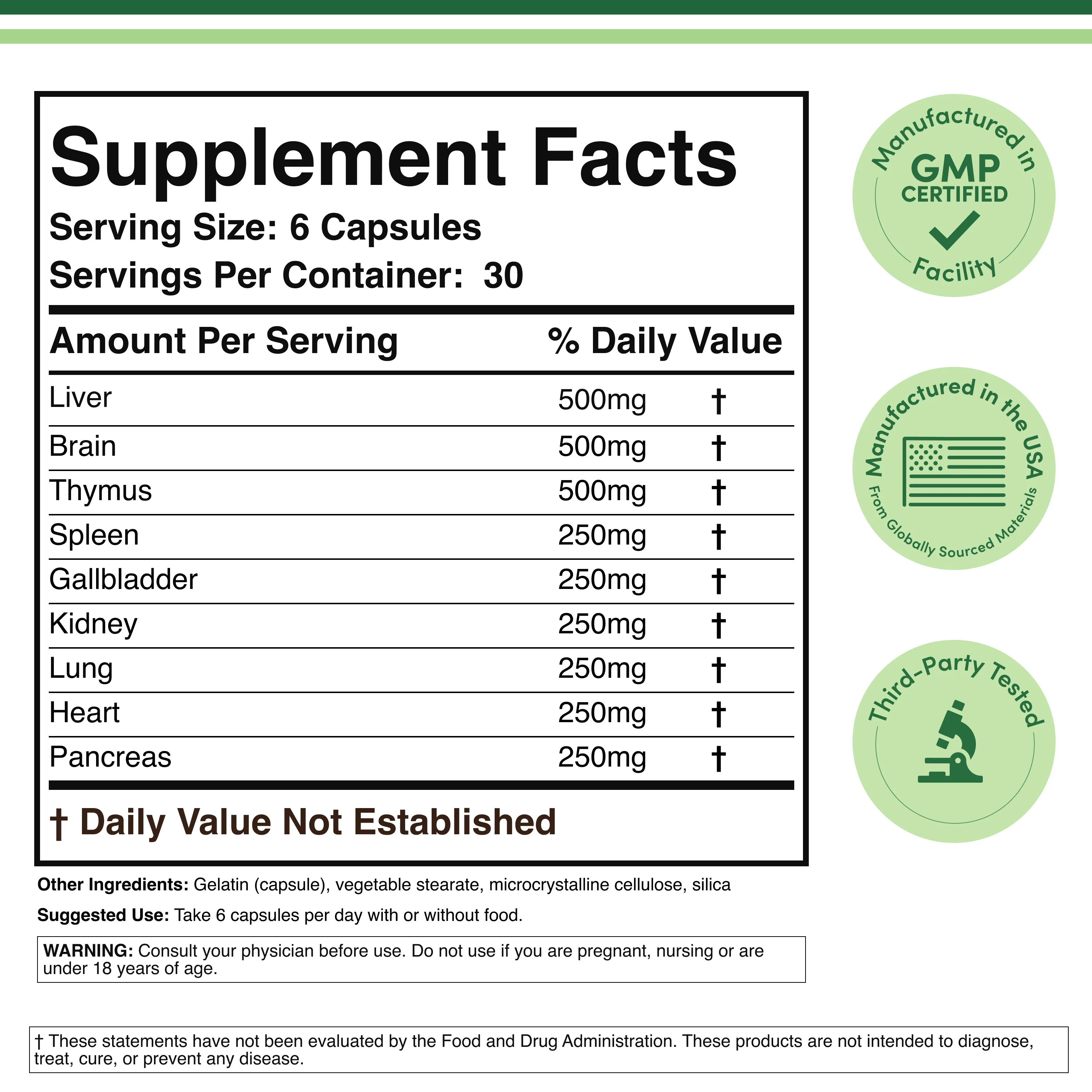 Beef Organs Supplement - Image 2