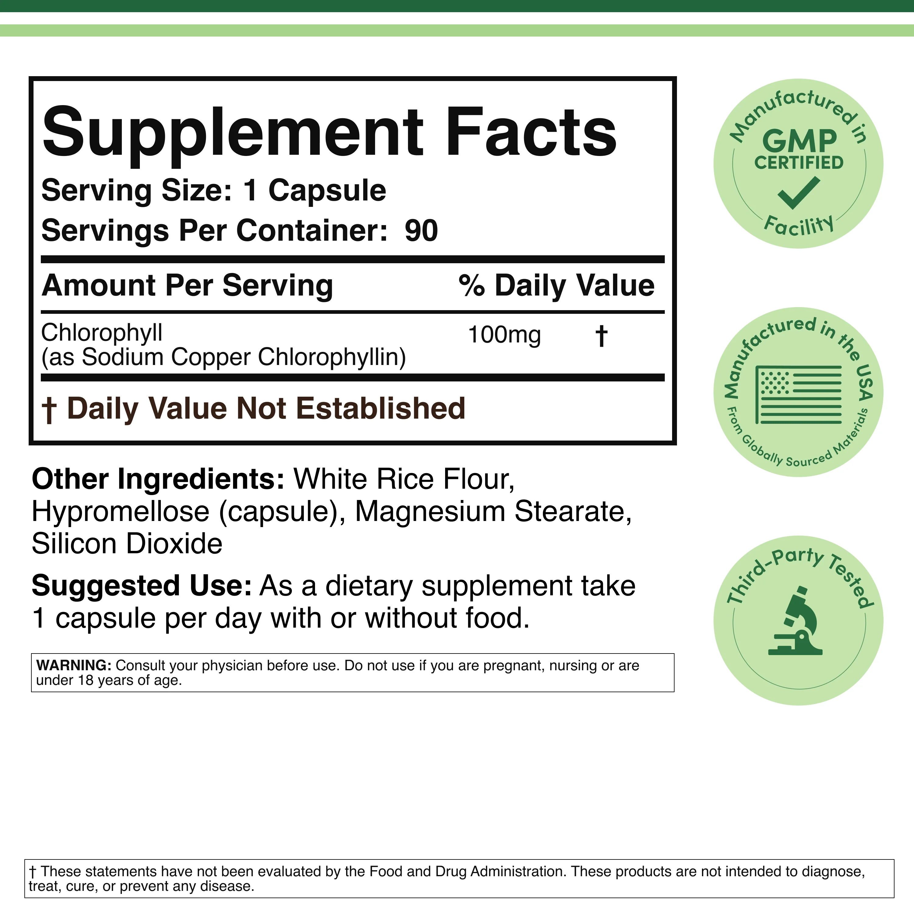 Chlorophyll Supplement - Image 2