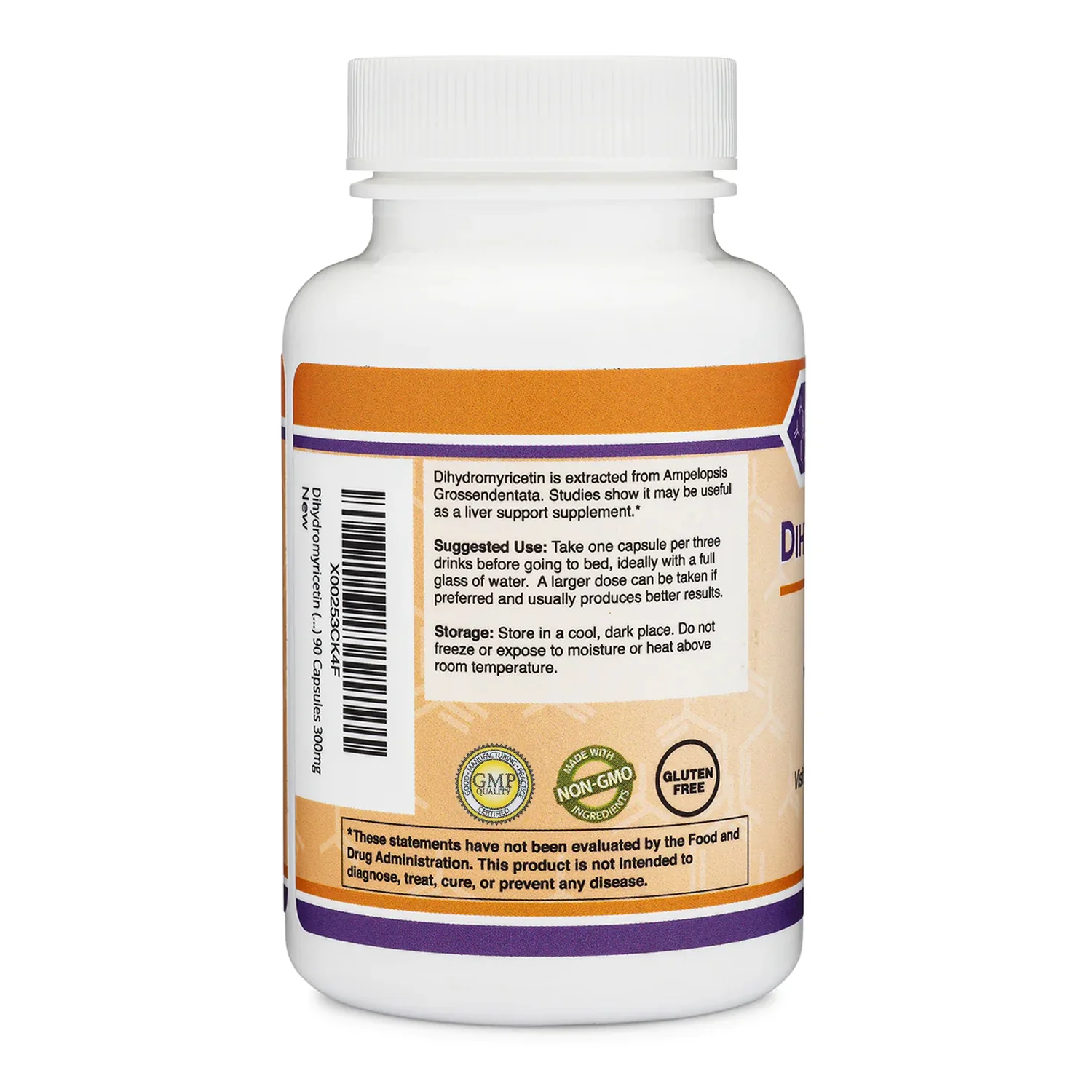 Dihydromyricetin DHM (90 ct.) Supplement - Image 4