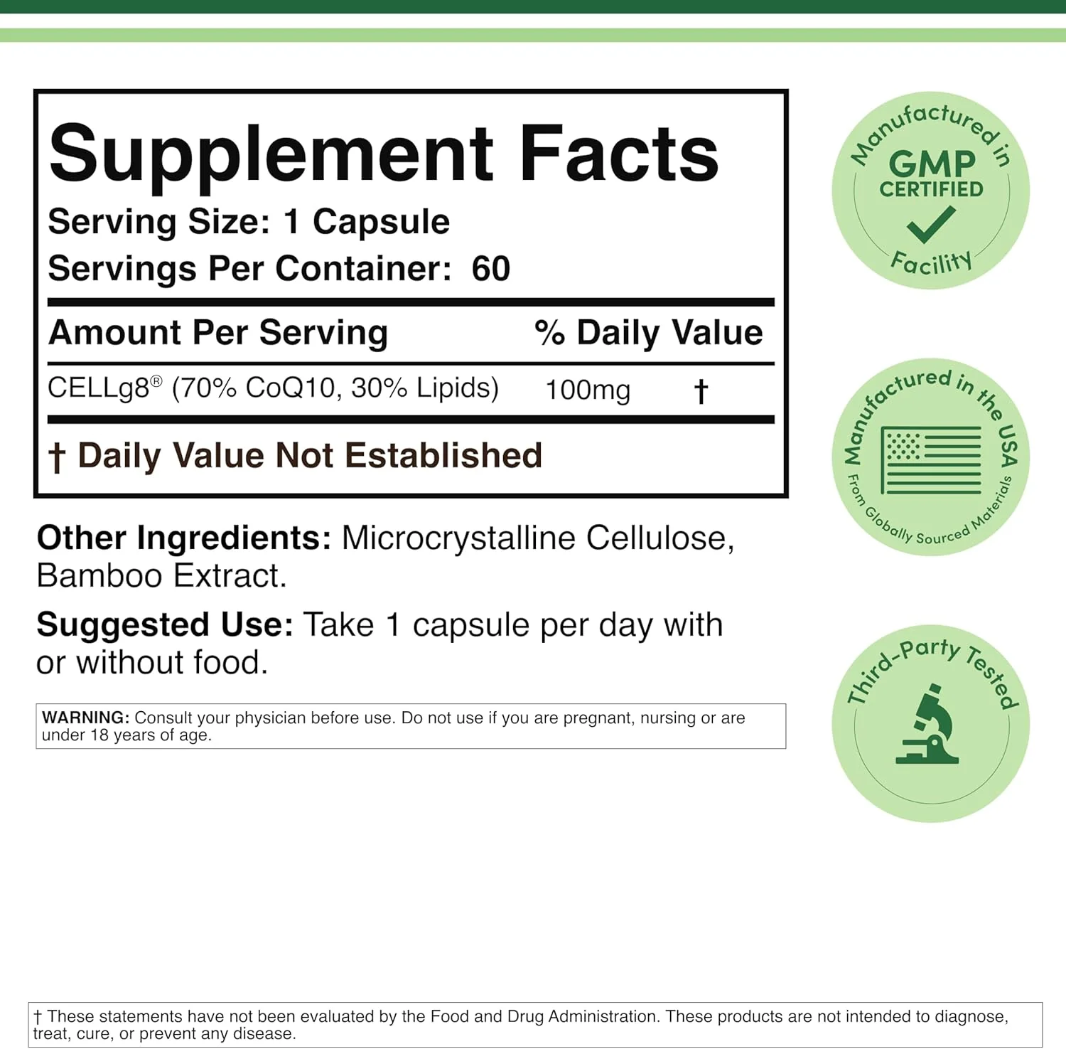 Liposomal CoQ10 Supplement - Image 2