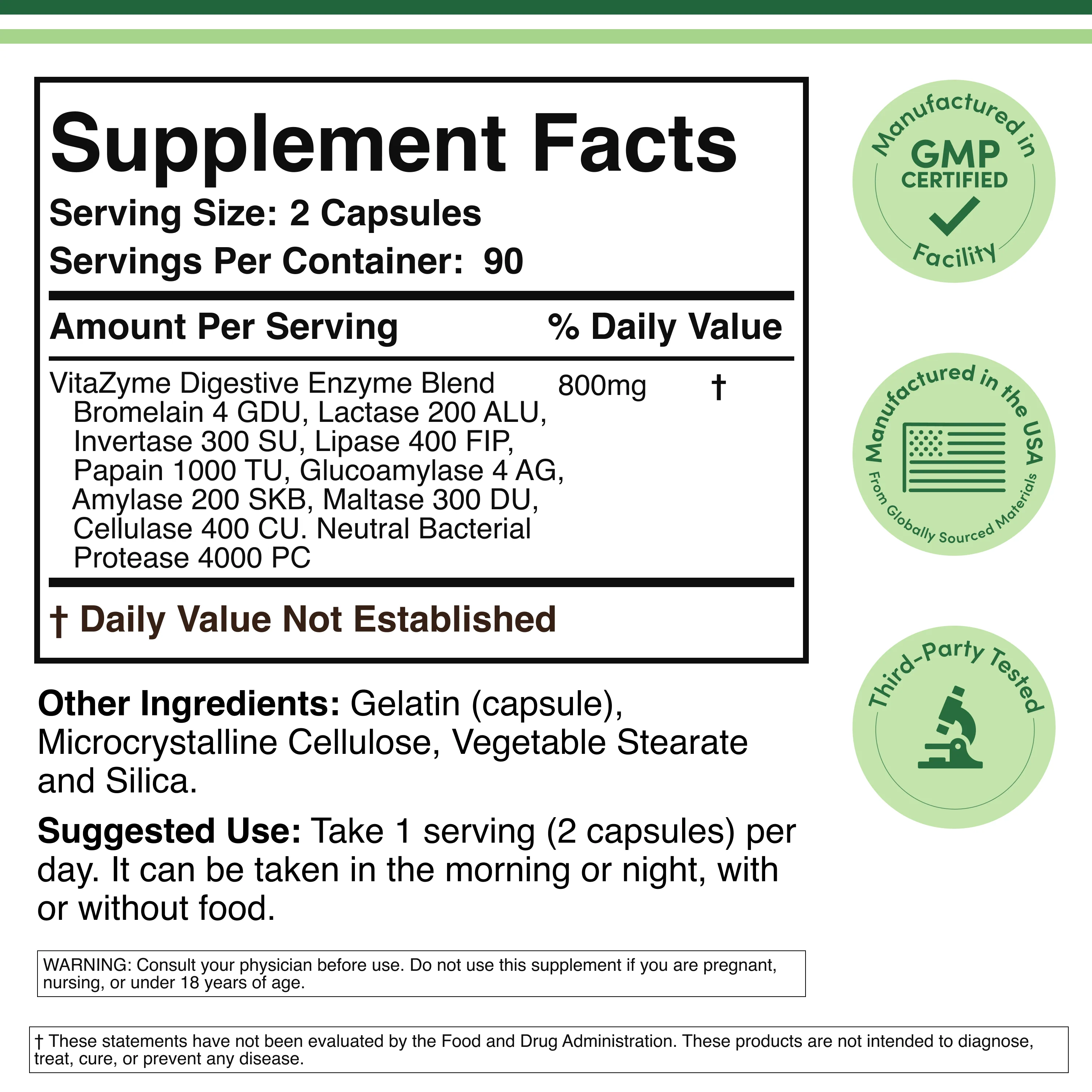 Liquid Chlorophyll & Digestive Enzymes Stack - Image 6