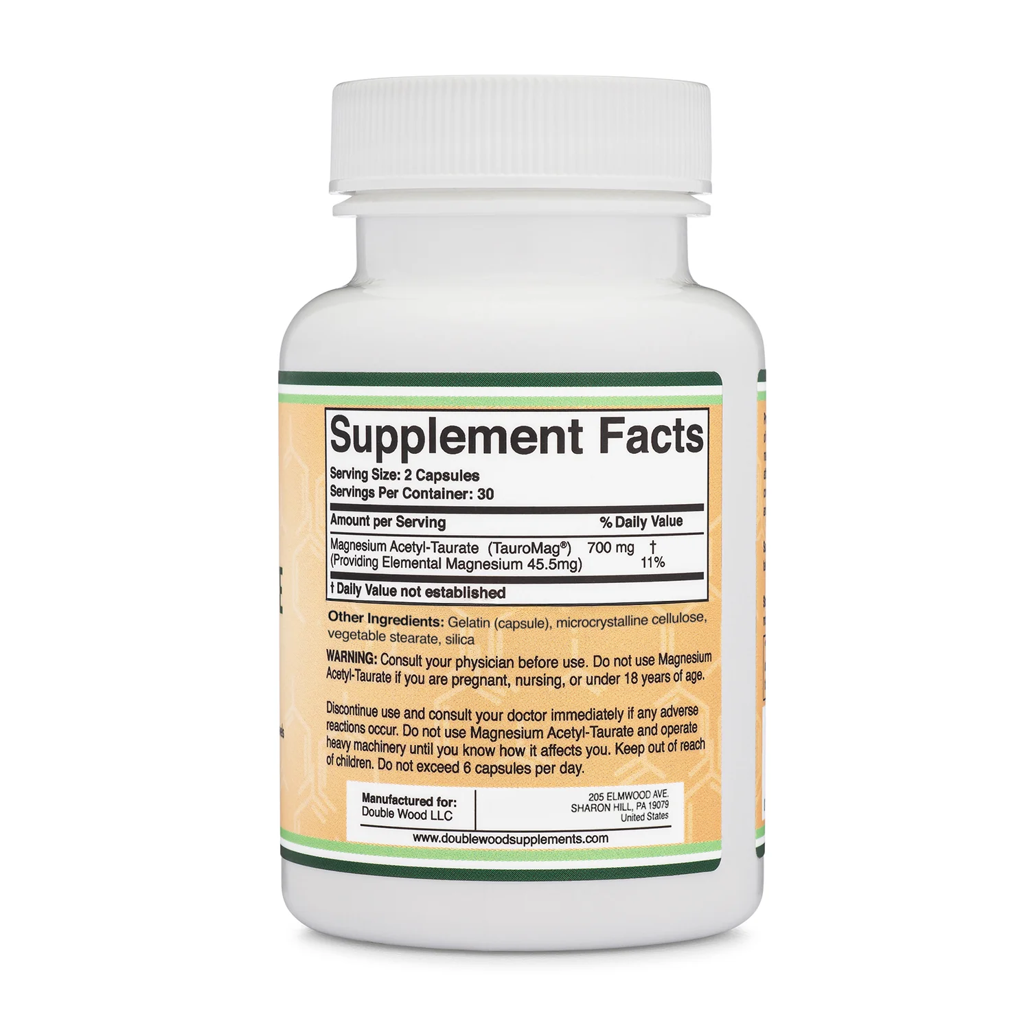 Magnesium Acetyl-Taurate Supplement - Image 3