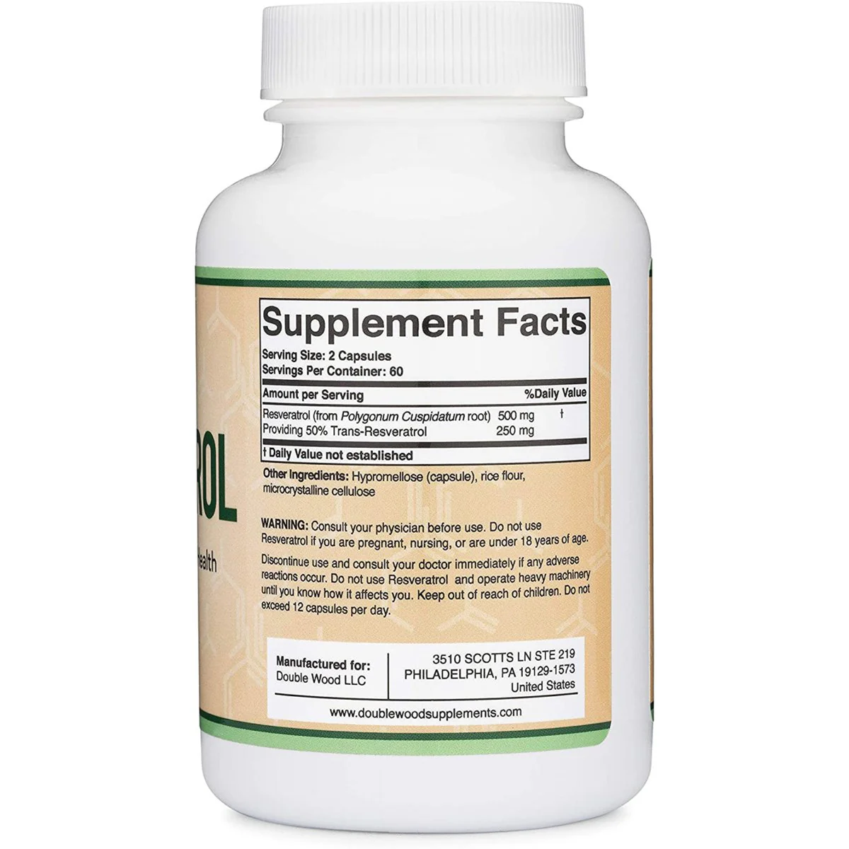 Anti-Aging Stack Supplements (NMN Capsules + Resveratrol) - Image 3