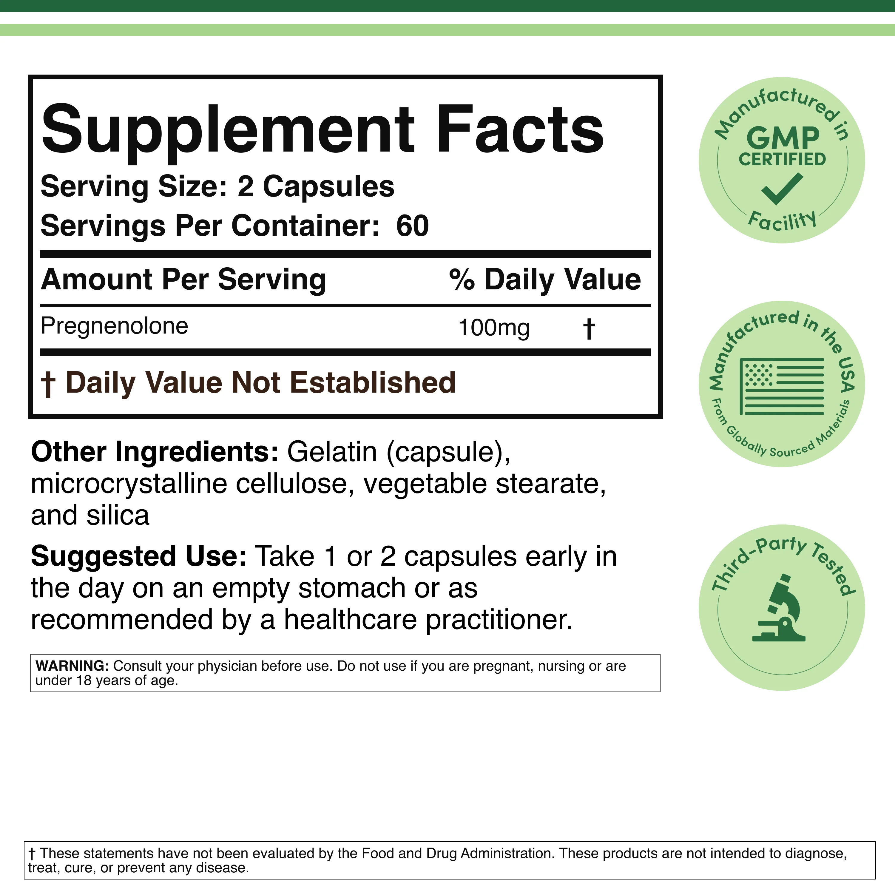 Pregnenolone Supplement - Image 2