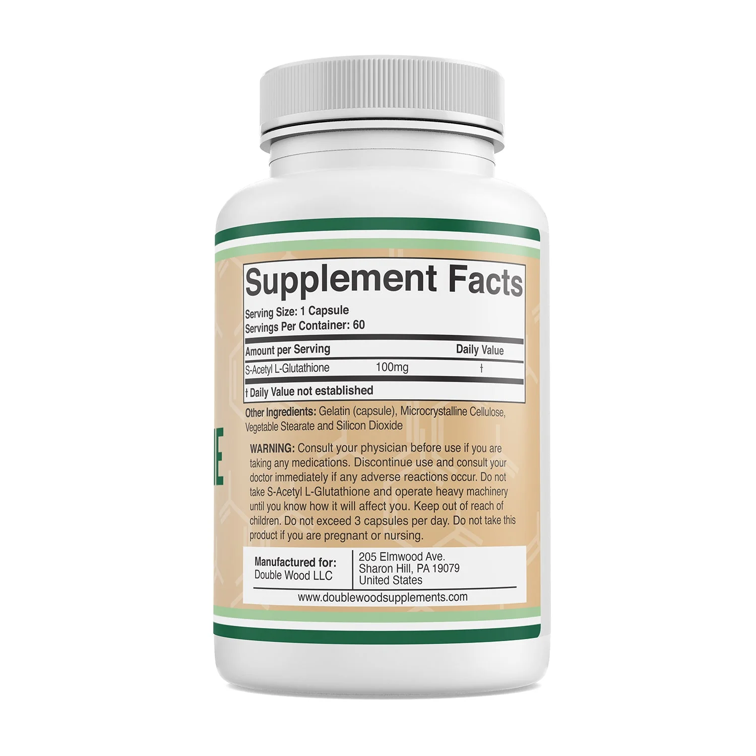 S-Acetyl L-Glutathione Supplement - Image 3