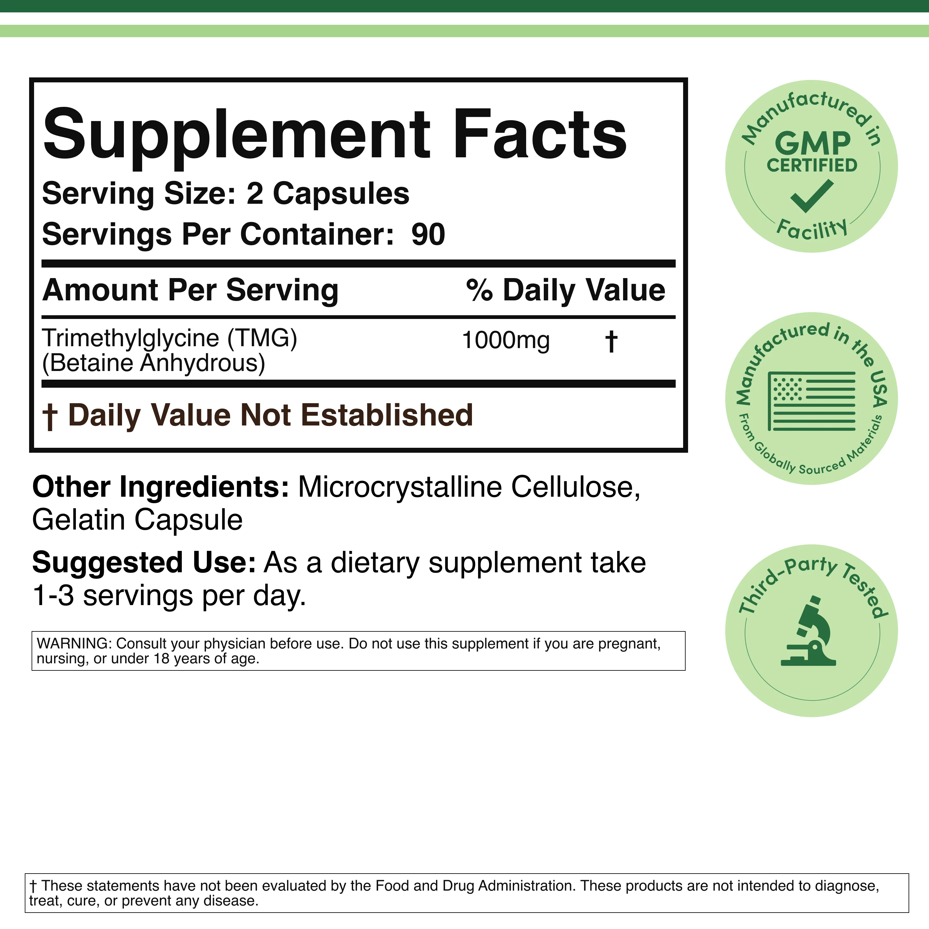 TMG Supplement - Image 2